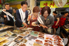 대구 수성구, 추석맞이 전통시장 장보기