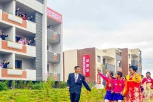 北 은천군 마두농장…새로운 농촌문명 창조