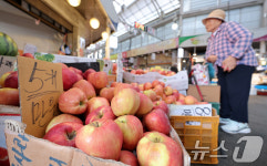 추석 연휴 앞두고 전통시장 찾은 시민들