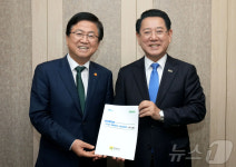 김영록 지사, 교육부 장관 면담