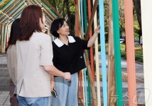 대전 서구 아트페스티벌 준비하는 서구 직원들