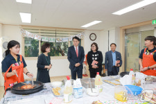 하은호 군포시장, 추석 맞아 사회복지생활시설 방문