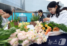 꽃꽃이로 힐링해요