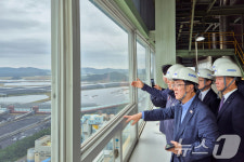 김성환 장관, 한국서부발전 태안발전본부 방문