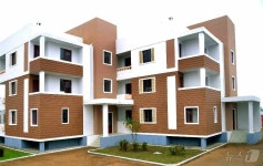 北 경성군 염분리에서 새집들이…문명농촌의 새 시대