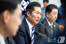 정청래 민주당 대표 주재 최고위원회의