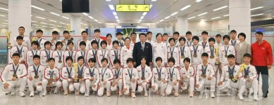 北 태권도세계선수권대회서 금메달 46개…나라별 종합순위 1위