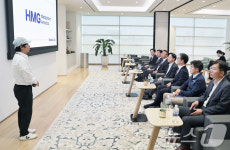 김정관 장관, 현대자동차 미국 조지아주 공장 현장방문