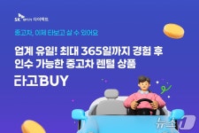 중고차 1년까지 타보고 구매 결정…SK렌터카, 중고차 시장 새바람