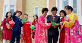 北, 살림집 건설 선전하며 날로 개화하는 문화농촌