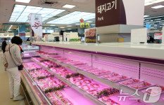 밥상물가 잡히나 했더니…축산물 가격 또 올랐다