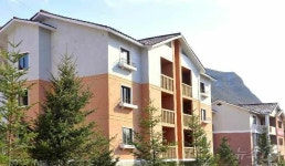 北 김정숙군 신상농장·삼서농장에 새로 일떠선 문화주택