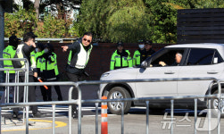 경계 강화된 김해국제공항 주변