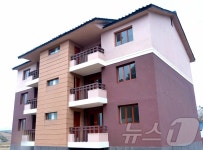 북한 송화군 약산농장 새집들이…행복의 보금자리