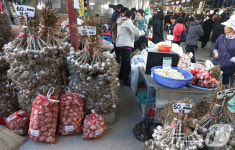 김장 철 앞둔 경동시장