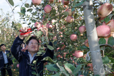 미생물제 적용 현장 점검 나선 이승돈 농촌진흥청장