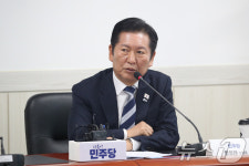 바이오 기업과 간담회 하는 정청래 대표