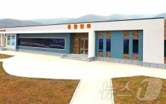 北 라선시 구룡평젖소염소목장 공공건물 준공…문화농촌의 새 모습