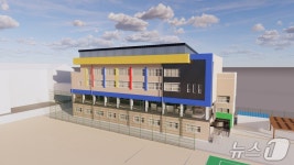 대전동부교육지원청, 25억원 들여 대전법동중 급식실 증축공사