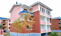 北 명간군 신양농장, 새 주택 입주 시작