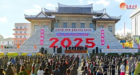 북한 강서구역 청산농장 결산 분배 모임 진행