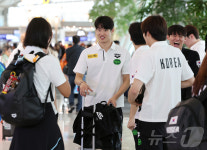 분위기 좋은 수영 국가대표팀