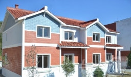 북한, 강원도 천내군 로운농장 새 주택 선전