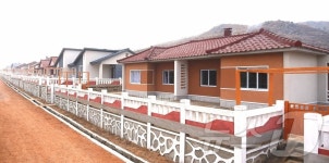 北, 철산군 동천농장·송원군 전창농장서 새집들이 경사…현대적 문화주택