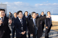 발전단지 살펴보는 이호현 2차관