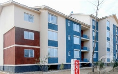 北, 평북 의주군 수진농장서 새집들이 진행…농촌마을 주거 현대화