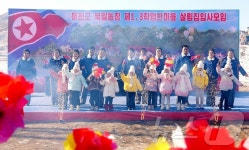 北 정주시·박천군·운전군 농장에 현대적 문화주택 건설