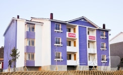 北 서해벌방에 꽃펴나는 새집들이 자랑…안악군·삼천군 새 주택 건설