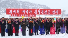北 신양군 삼파농장 농업근로자들 문화농촌에서 보람찬 삶 누려