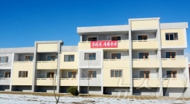 북한 회상구역 쌍봉농장에 문화주택 건설