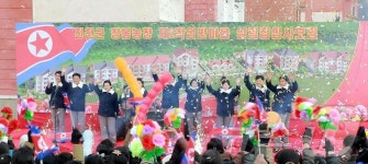 北 전천군, 살림집 입사모임 진행