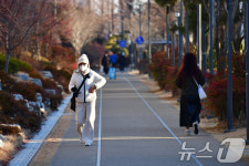 冬장군 찾아온 철길 숲