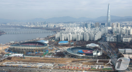 잠실 주경기장과 야구장