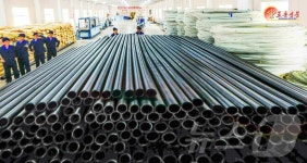 北, 강계건재공장 조명…건설 자재 확보 강조