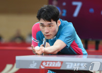 탁구 장우진·주천희, WTT 챔피언스 도하 대회 16강 진출