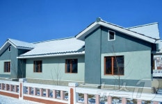 北 회양군 신계리 새집들이 경사…농촌문명 새 시대의 마을