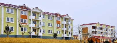 北 송화군 약산농장서 새집들이…사회주의 농촌 새 전변상