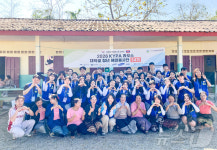 라오스 초등학교 방문한 KYPA 대학생 해외 봉사단