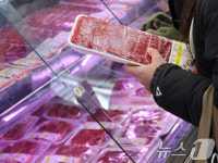 설 명절 앞두고 축산물 가격 부담