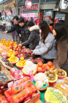 대구 남구 설맞이 전통시장 장보기
