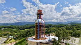 영동 힐링관광지 내 와인전망대 11일 개장…관광 랜드마크 기대