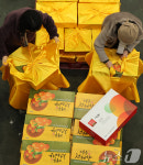 선물 포장도 정성을 담아