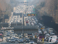 명절 마치고 집으로 향하는 차량들