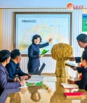 北 문덕군 어룡농장 과학농사법에 적극…다수확 위해 노력