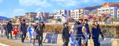 北 온나라에 유명해진 삼광리…평안북도농촌경리위원회 삼광축산농장 조명