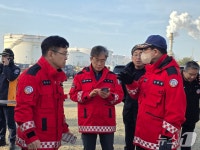 충남 서산시, 대산읍 대죽리 산불 진화…잔불 정리에 최선
